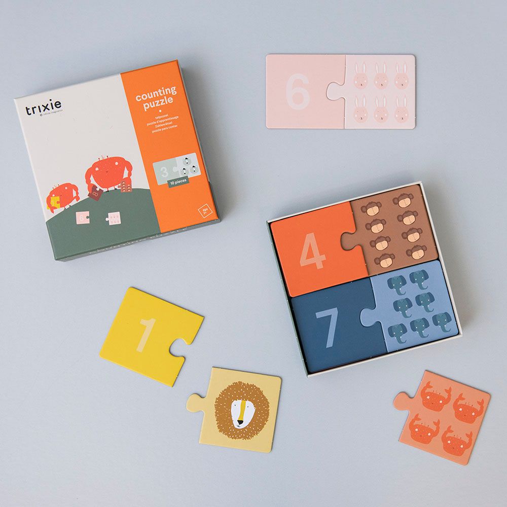 Trixie - Counting Puzzle - 10 pcs