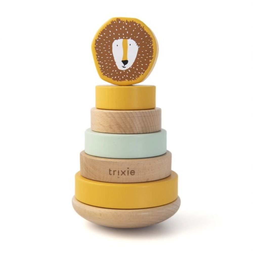 Trixie - Wooden Stacking Toy - Mr. Lion