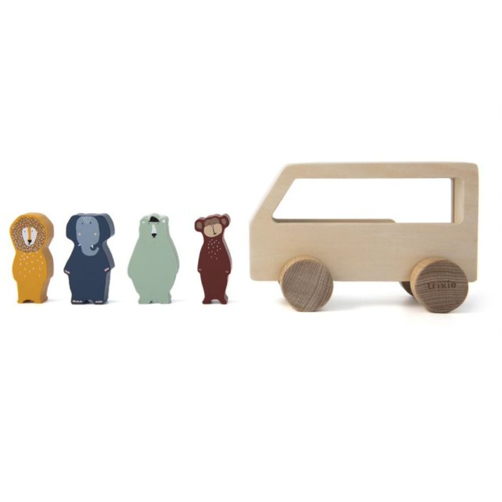 Trixie - Wooden Animal Bus