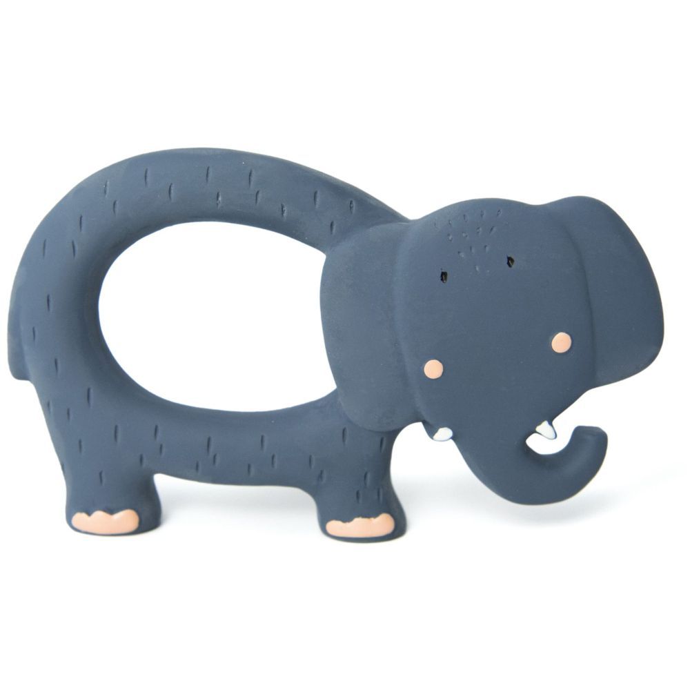 Trixie - Natural Rubber Grasping Toy - Mrs. Elephant