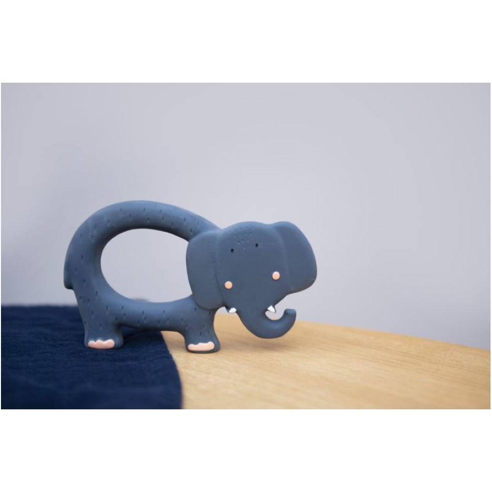 Trixie - Natural Rubber Grasping Toy - Mrs. Elephant