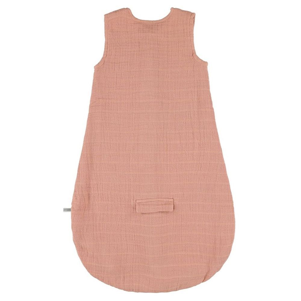 Trixie - Muslin Sleeveless Sleeping Bag - Bliss Coral