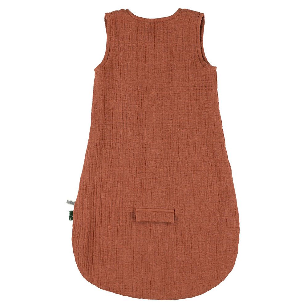 Trixie - Summer Muslin Sleeping Bag - Bliss Rust