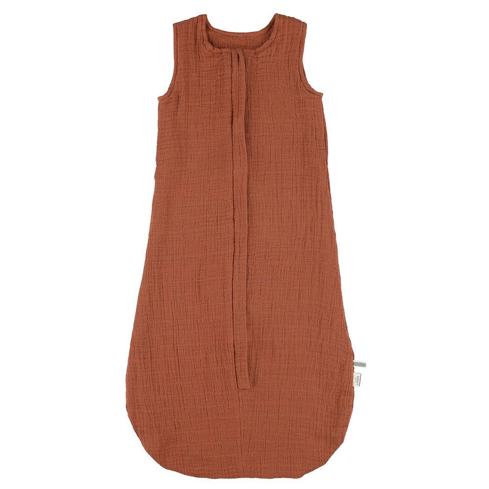 Trixie - Summer Muslin Sleeping Bag - Bliss Rust