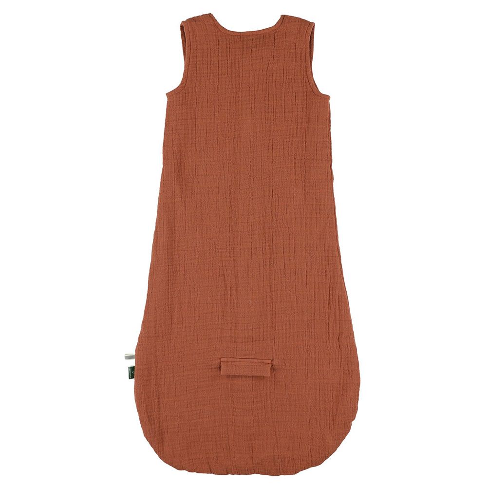 Trixie - Summer Muslin Sleeping Bag - Bliss Rust