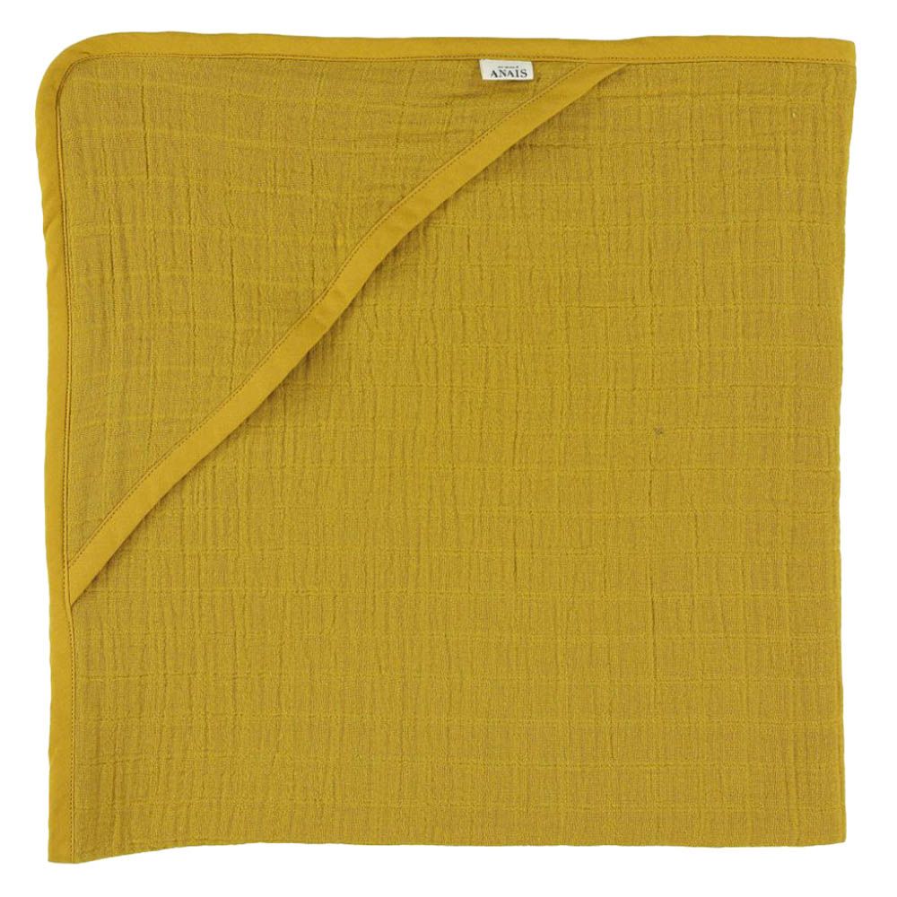 Trixie - Hooded Towel - Bliss Mustard