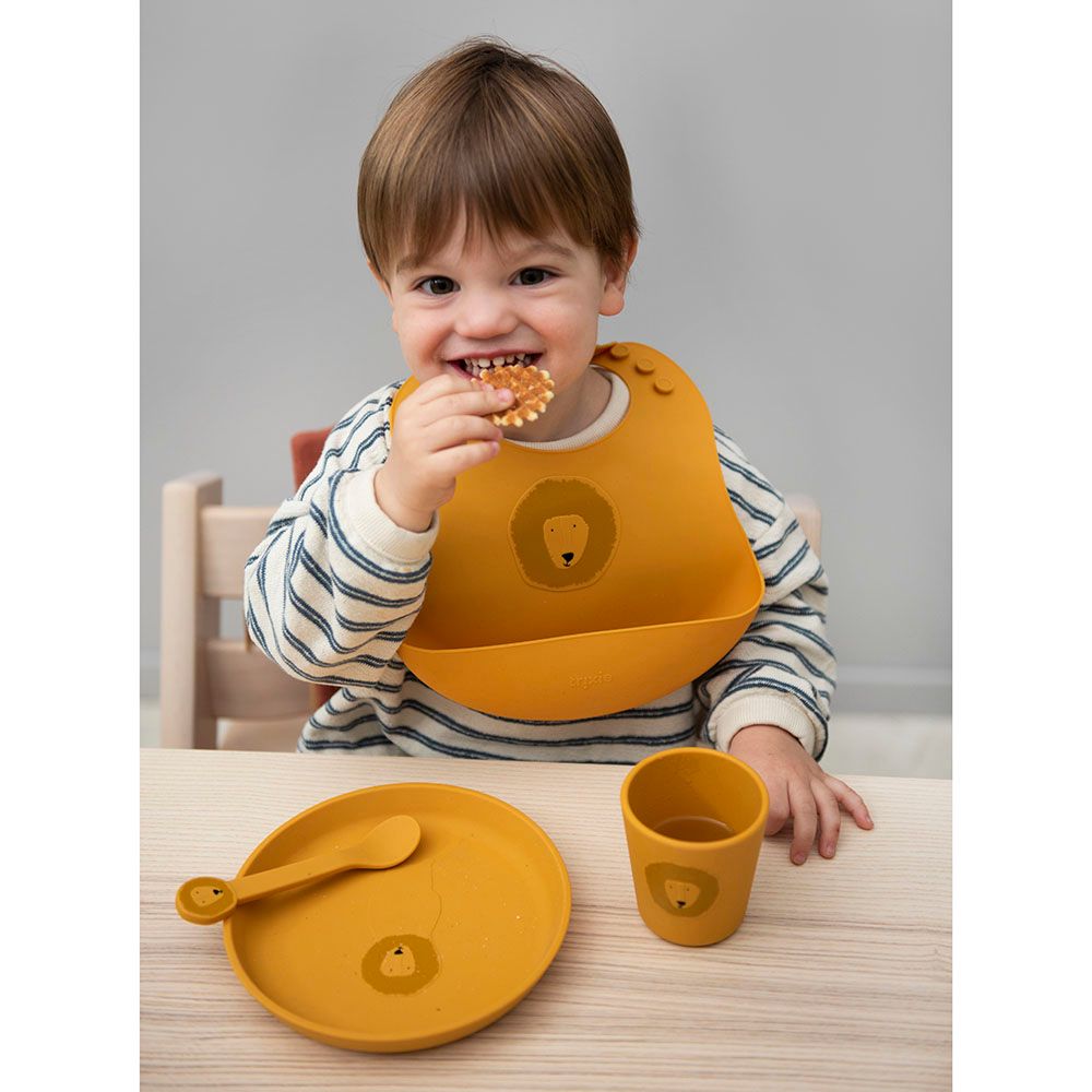 Trixie - Mr. Lion Silicone Bib - Pack Of 2