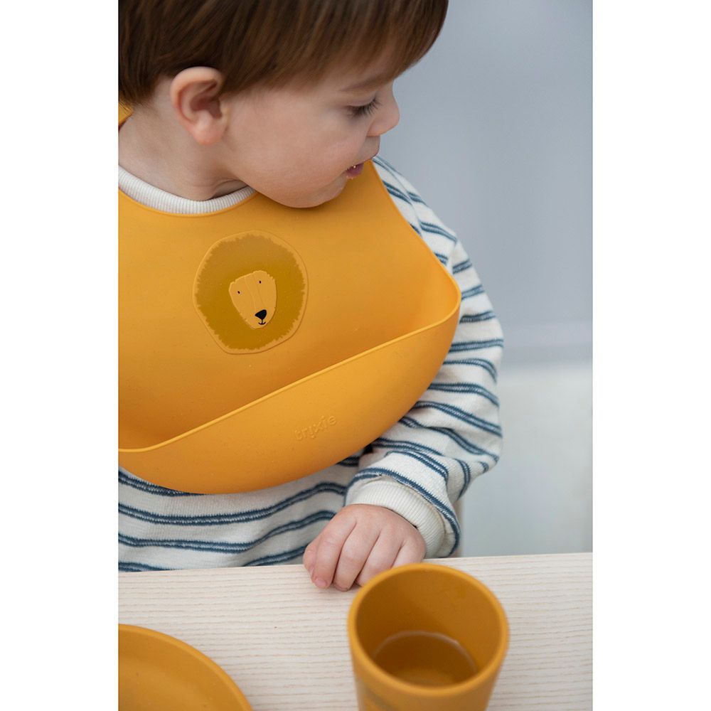 Trixie - Mr. Lion Silicone Bib - Pack Of 2