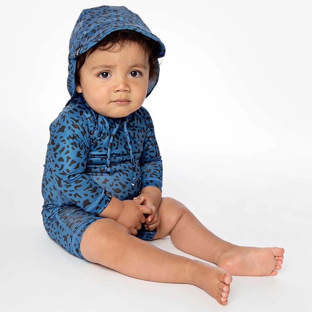 Beach & Bandits - Whale Shark Babysuit - Blue