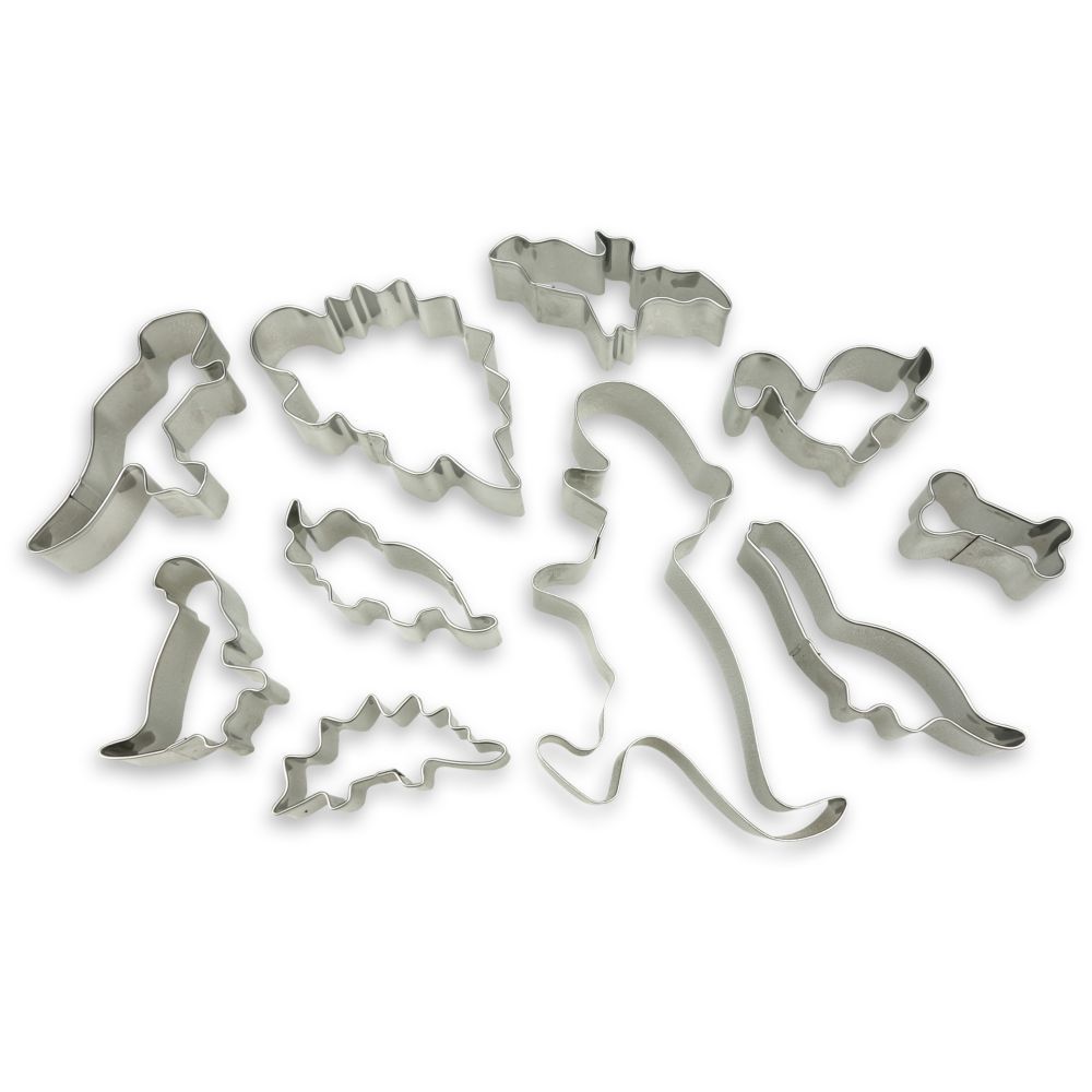 Handstand Kitchen - Dinosaur Cookie Cutter 10Pcs-Set