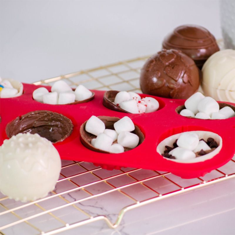 Handstand Kitchen - I Love Cocoa Bombs Mold 8 Cavity