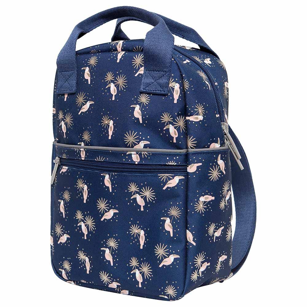 Petit Monkey - Backpack Toucans Large - Blue - 14.5-Inch