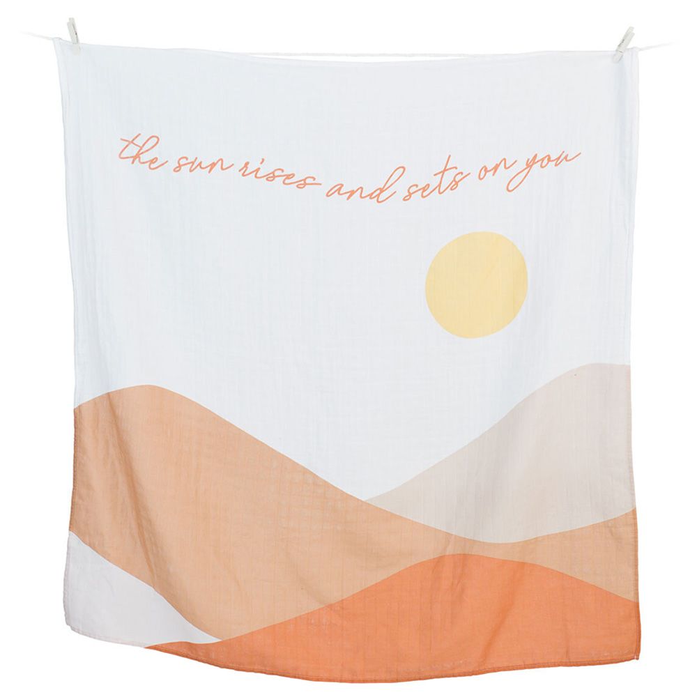 lulujo - First Years Blanket - Sun Rise