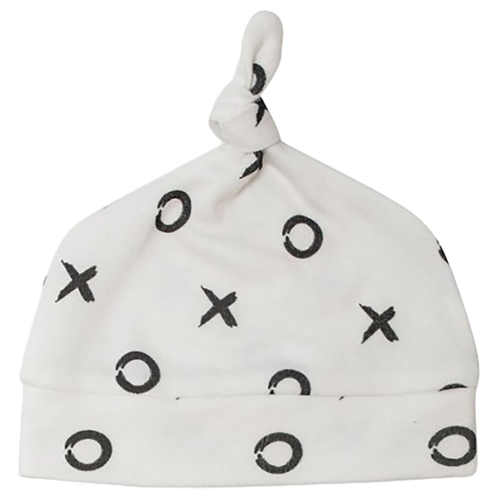 Lulujo - Bamboo Hat & Swaddle Blanket - Hugs & Kisses