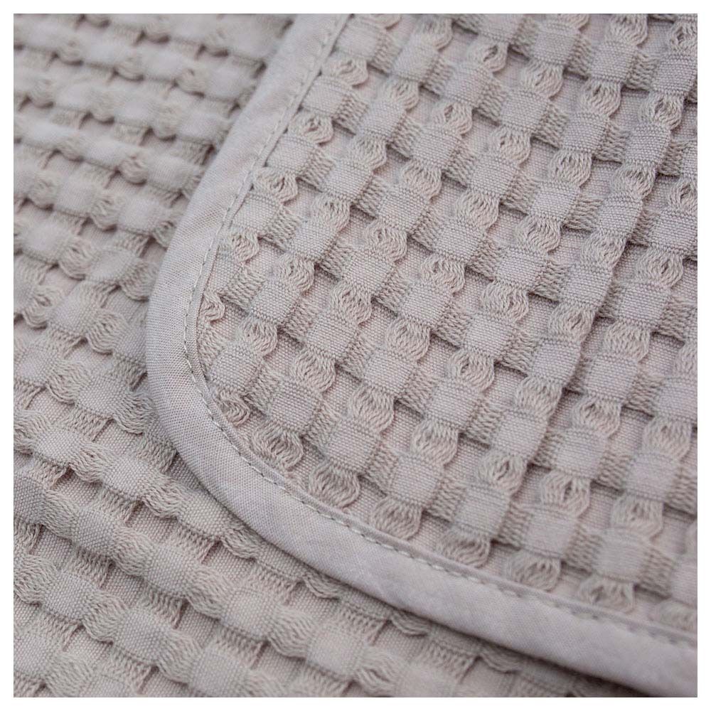 Lulujo - Waffle Blanket 100 x 80 cm - Sand