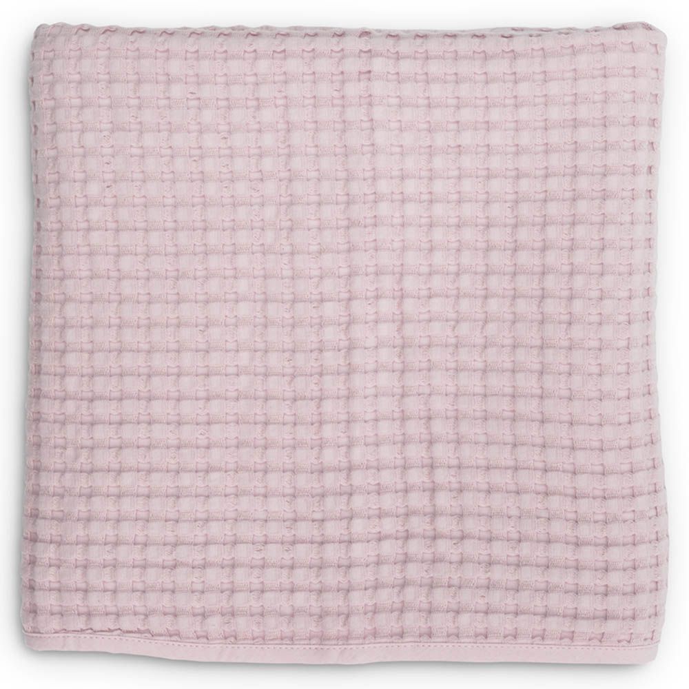 Lulujo - Waffle Blanket 100 x 80 cm - Ballet Slipper