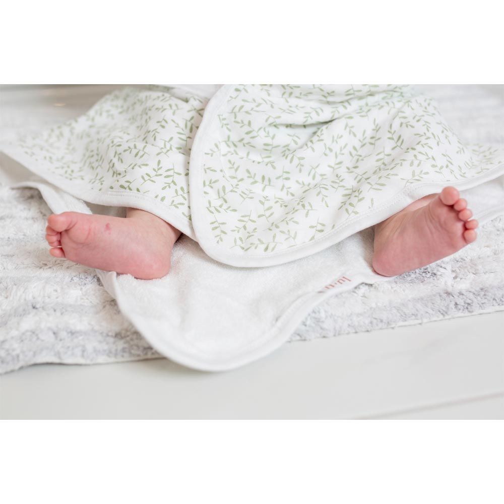 Lulujo - Hooded Towel - Greenery