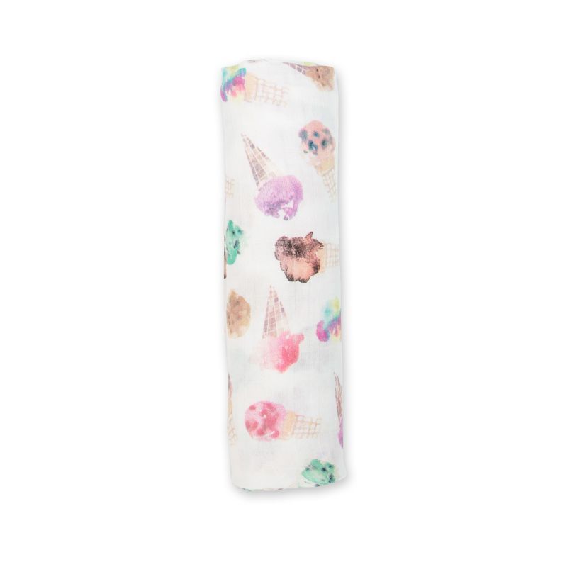 Lulujo - Bamboo Swaddle - Ice Cream