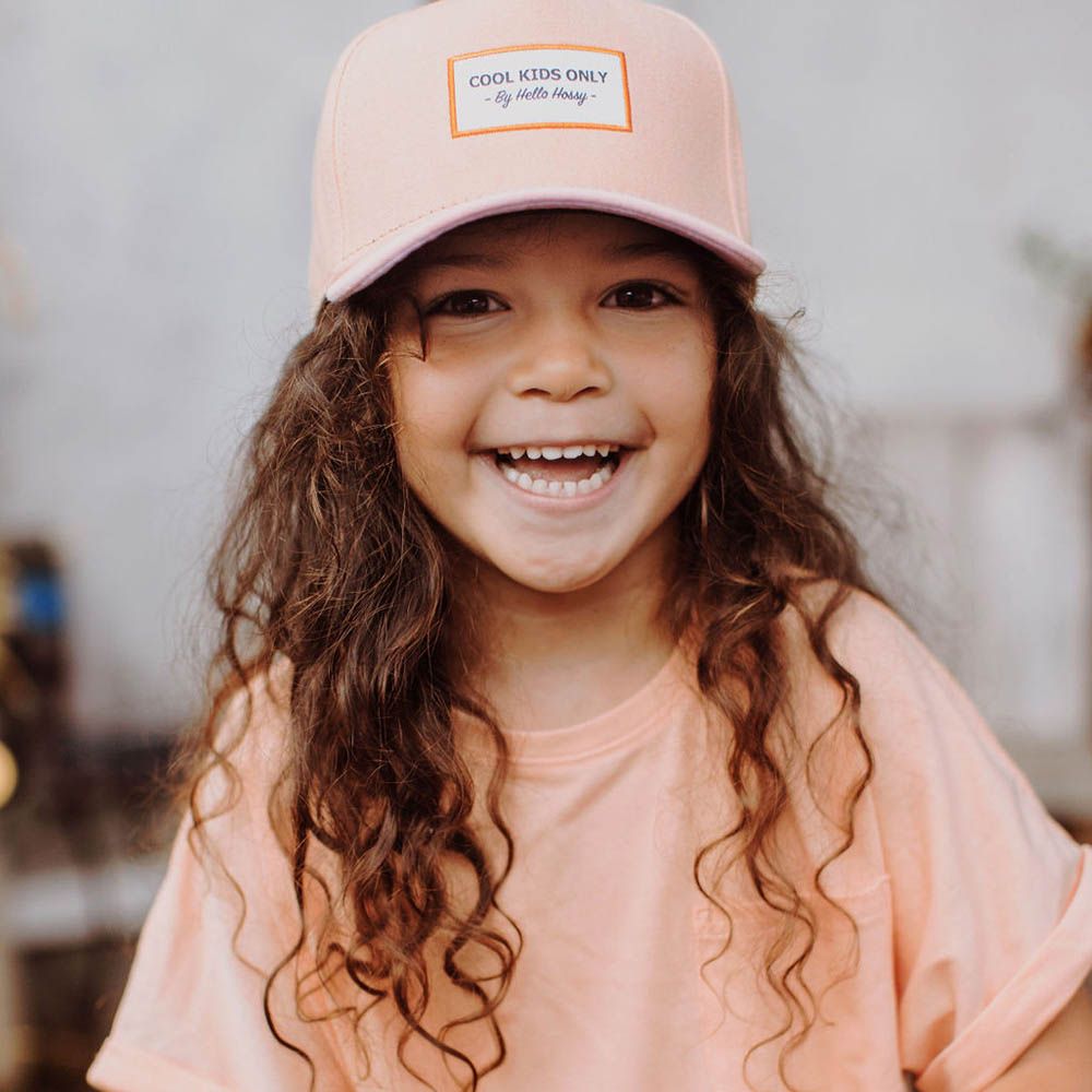 Hello Hossy - Mini Coral Round Cap