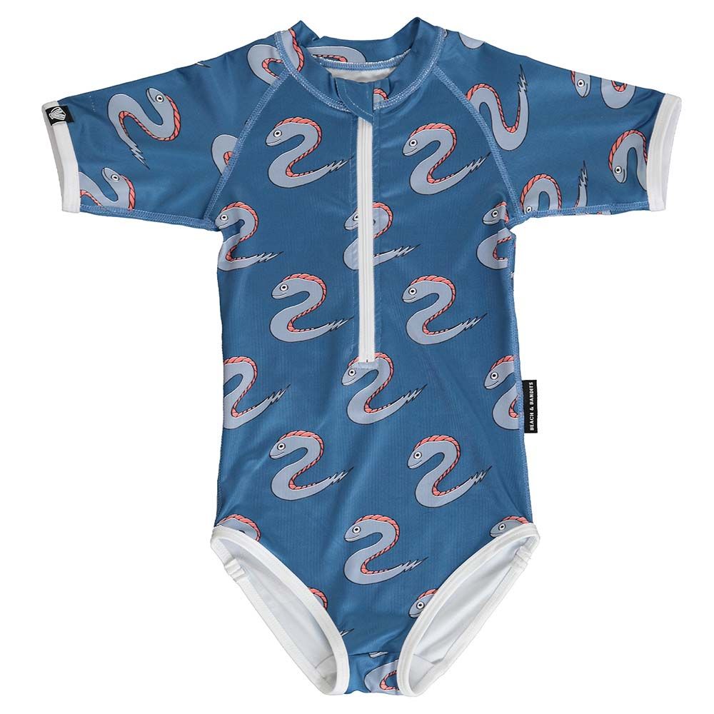 Beach & Bandits - Electric Eel Swimsuit - Blue