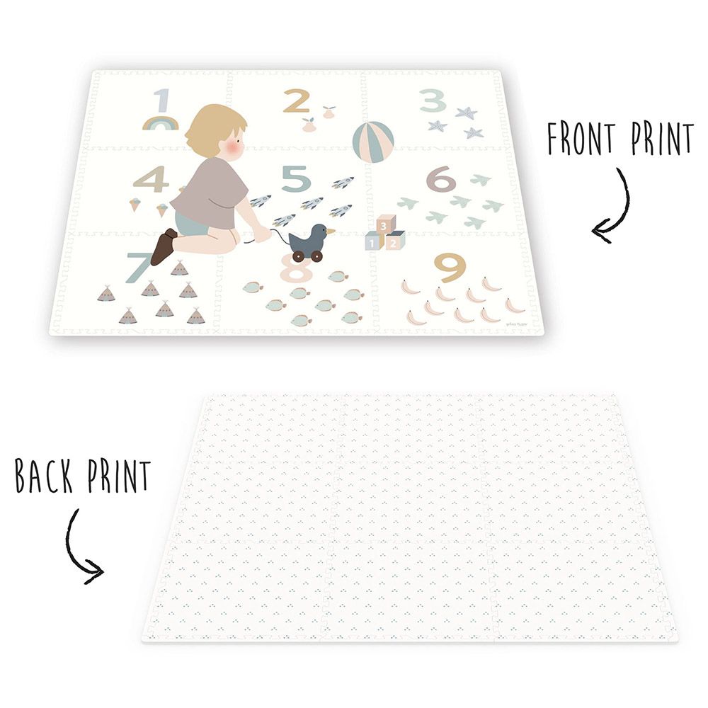 Play & Go - EVA Puzzle & Playmat - Numbers - 180x180 cm