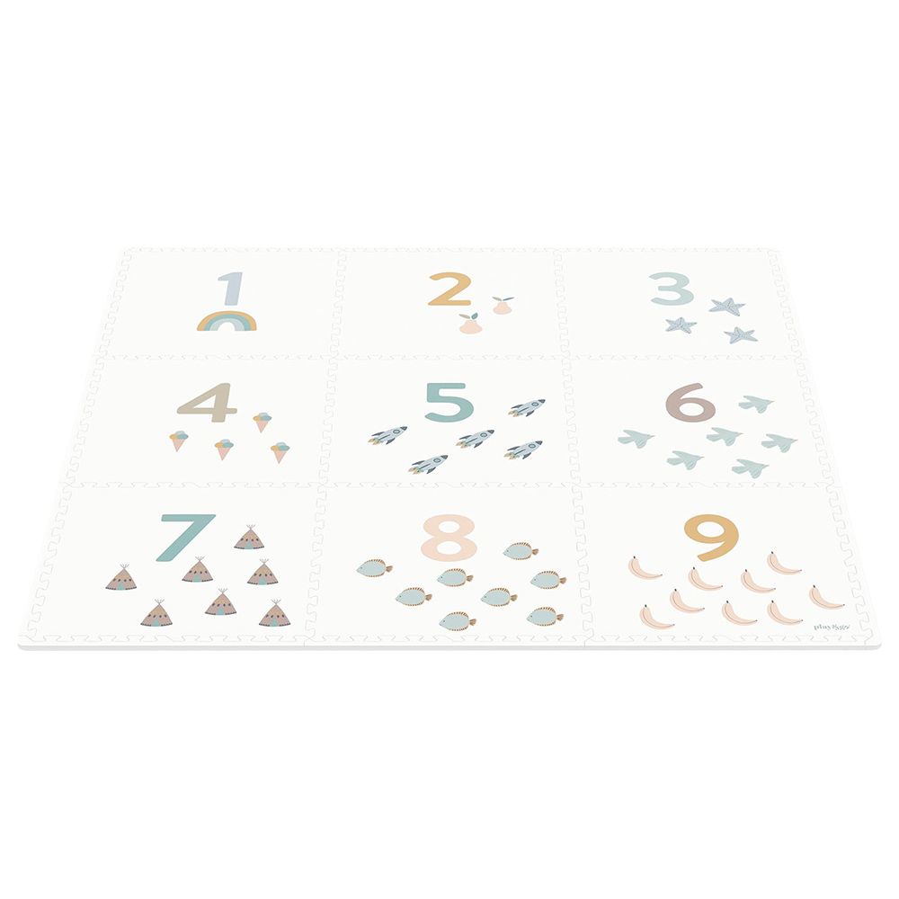 Play & Go - EVA Puzzle & Playmat - Numbers - 180x180 cm