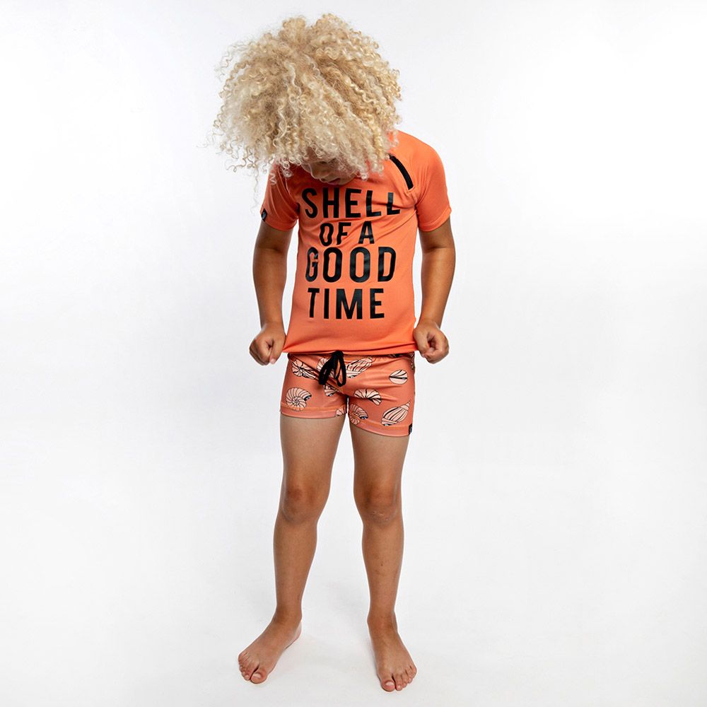 Beach & Bandits - Shell Of A Good Time Tee - Orange