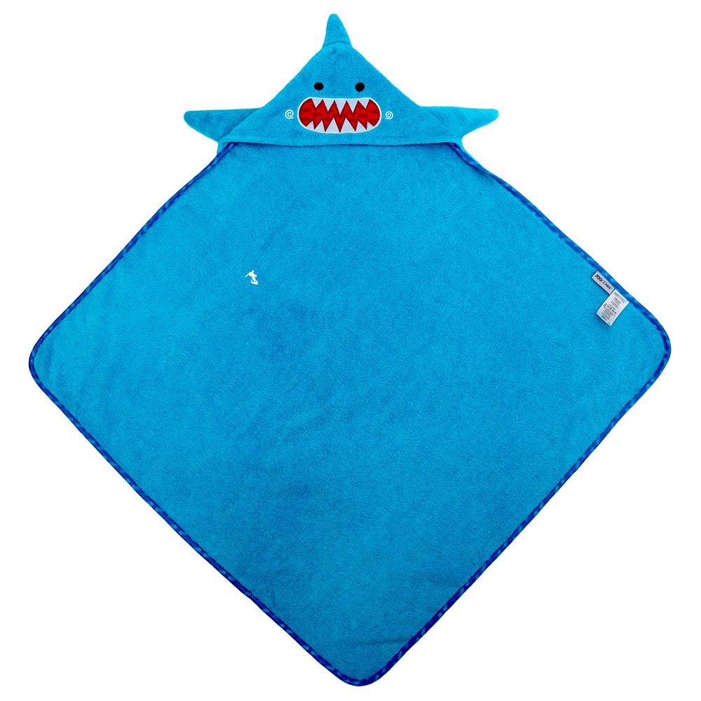 Zoocchini - Baby Hooded Towel - Sherman The Shark