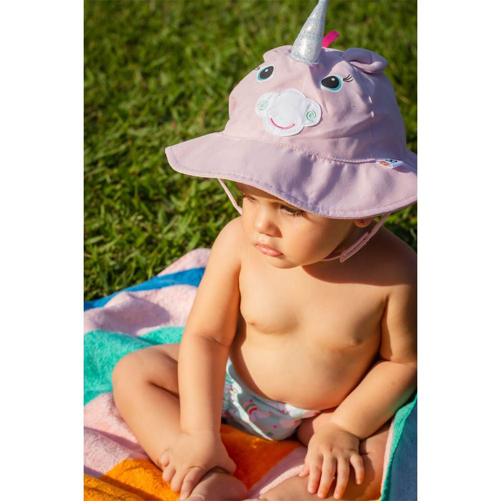 Zoocchini - Baby Swim Diaper & Hat Set - Unicorn