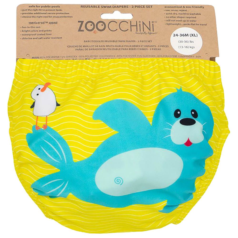 Zoocchini - Reusable Swimdiapers Seal - 2pc