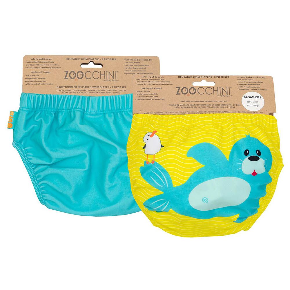 Zoocchini - Reusable Swimdiapers Seal - 2pc