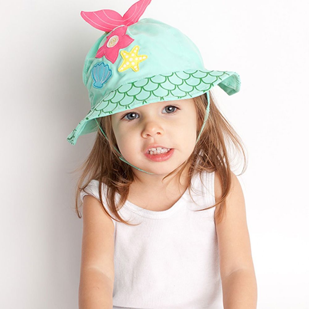 Zoocchini - UPF50+ Baby Sun Hat - Marietta The Mermaid