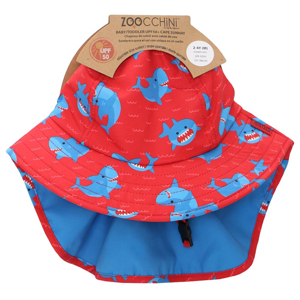 Zoocchini - Cape Sun Hat - Shark