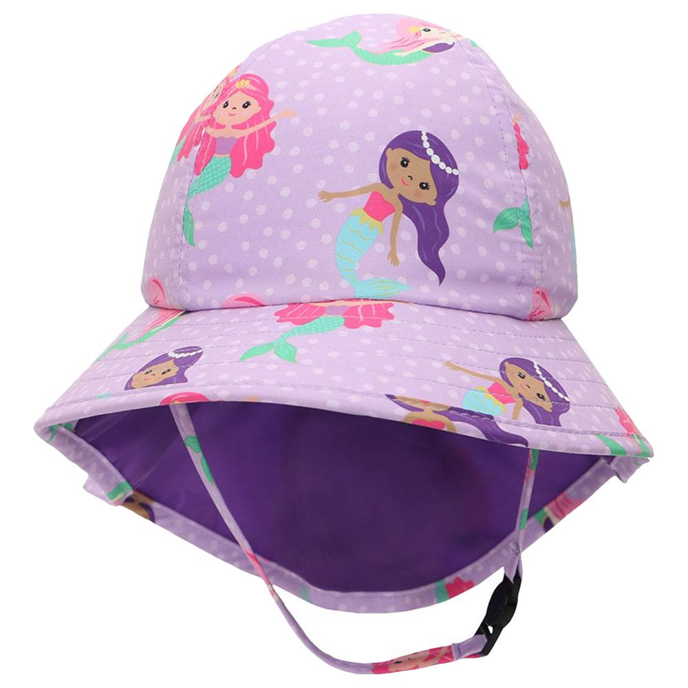 Zoocchini - Cape Sun Hat Mermaid - Purple