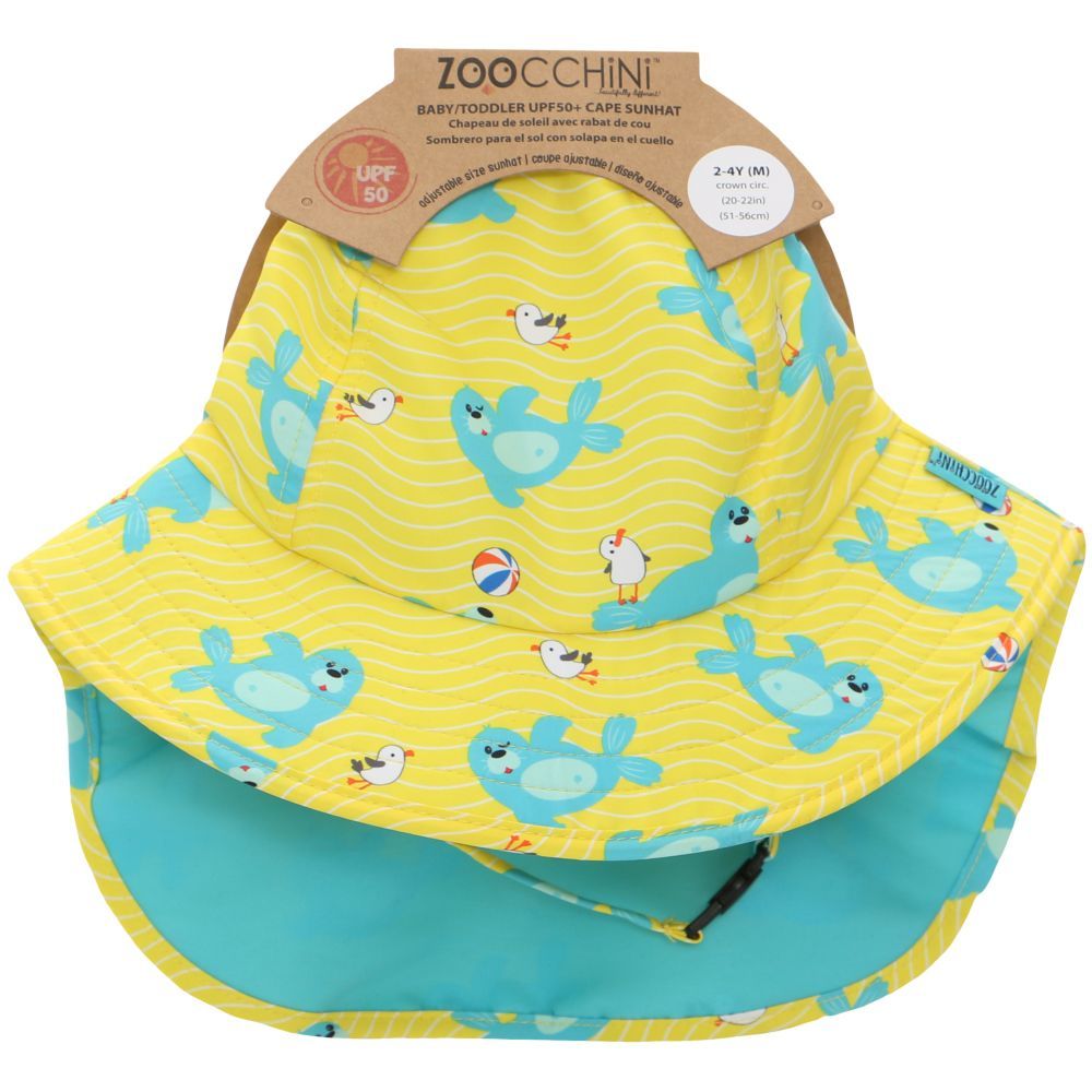 Zoocchini - Cape Sunhat - Seal