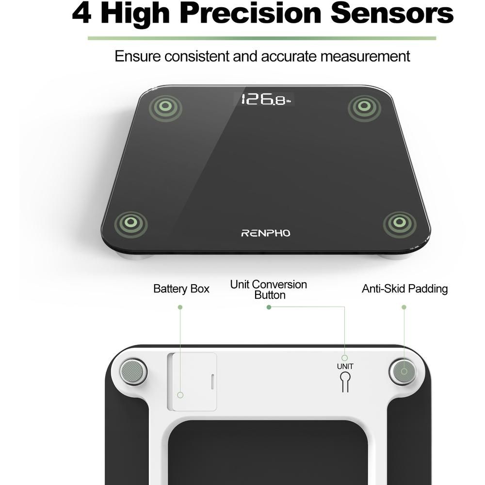 Renpho - Digital Scales Core 1S - Black