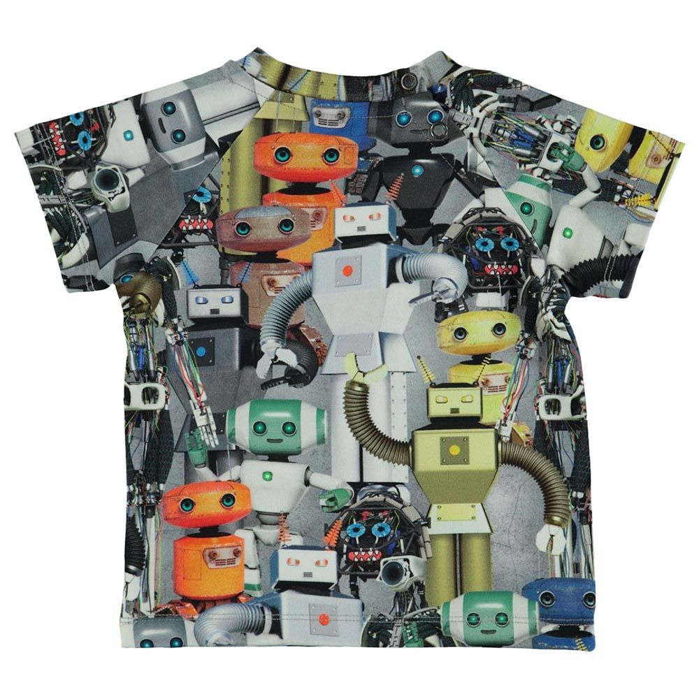 Molo - Emmett Robots Short Sleeves T-Shirt