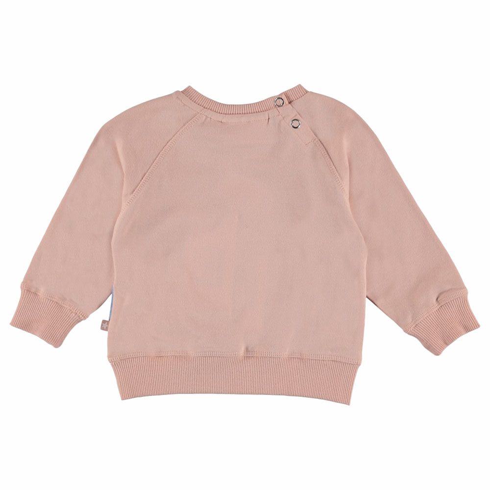 Molo - Elsa Vacation Bunny Sweatshirt - Pink