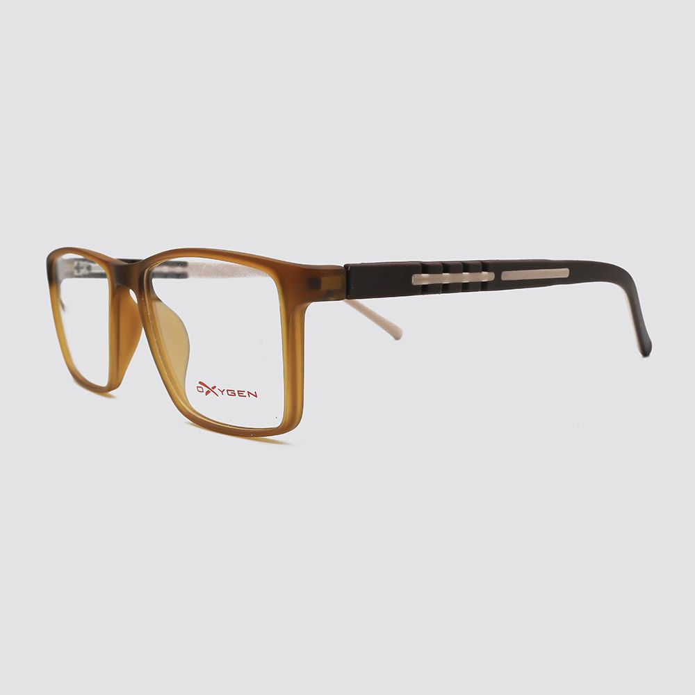 Oxygen - Kid's Frame 6658 - C6 With Anti-blue Lens - Brown