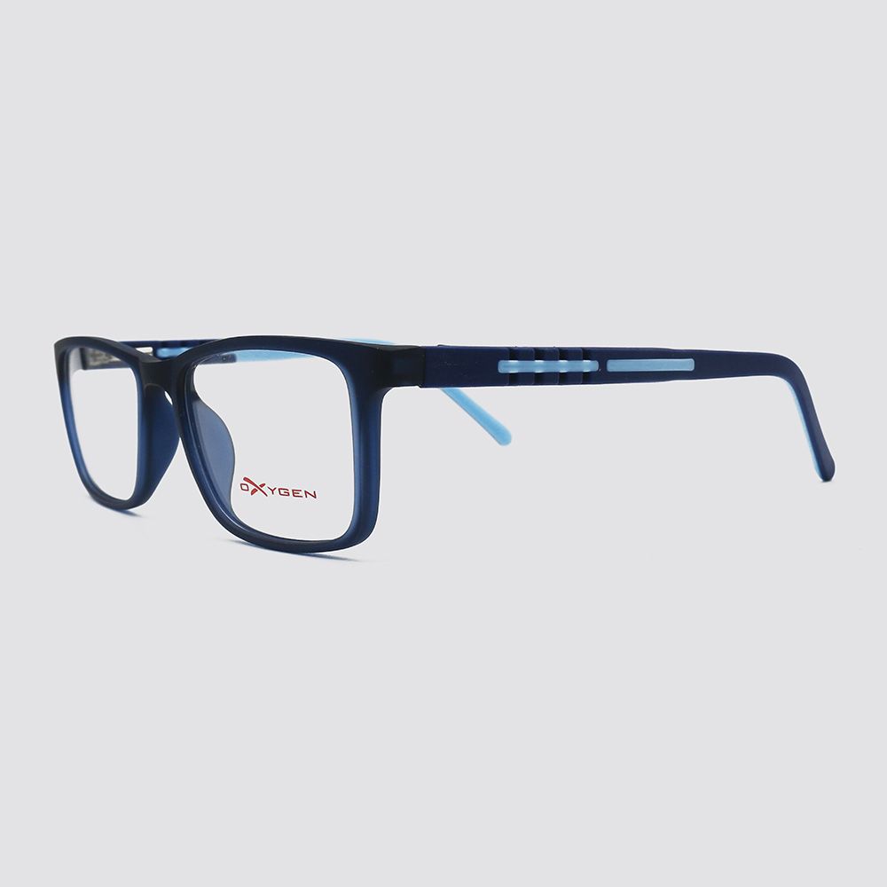 Oxygen - Kid's Frame 6655 - C7 With Anti-Blue Lens - Blue