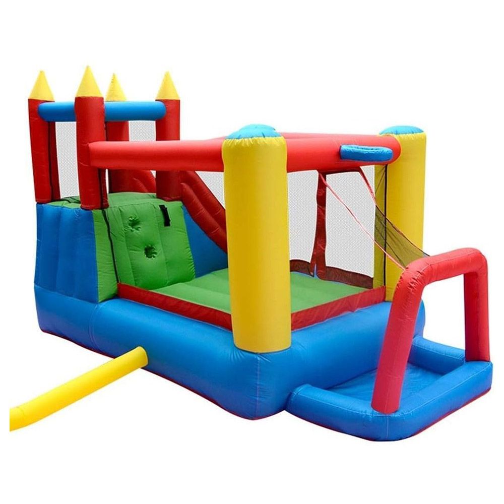 Myts - Inflatable Mega Bouncer Trampoline With Slide 