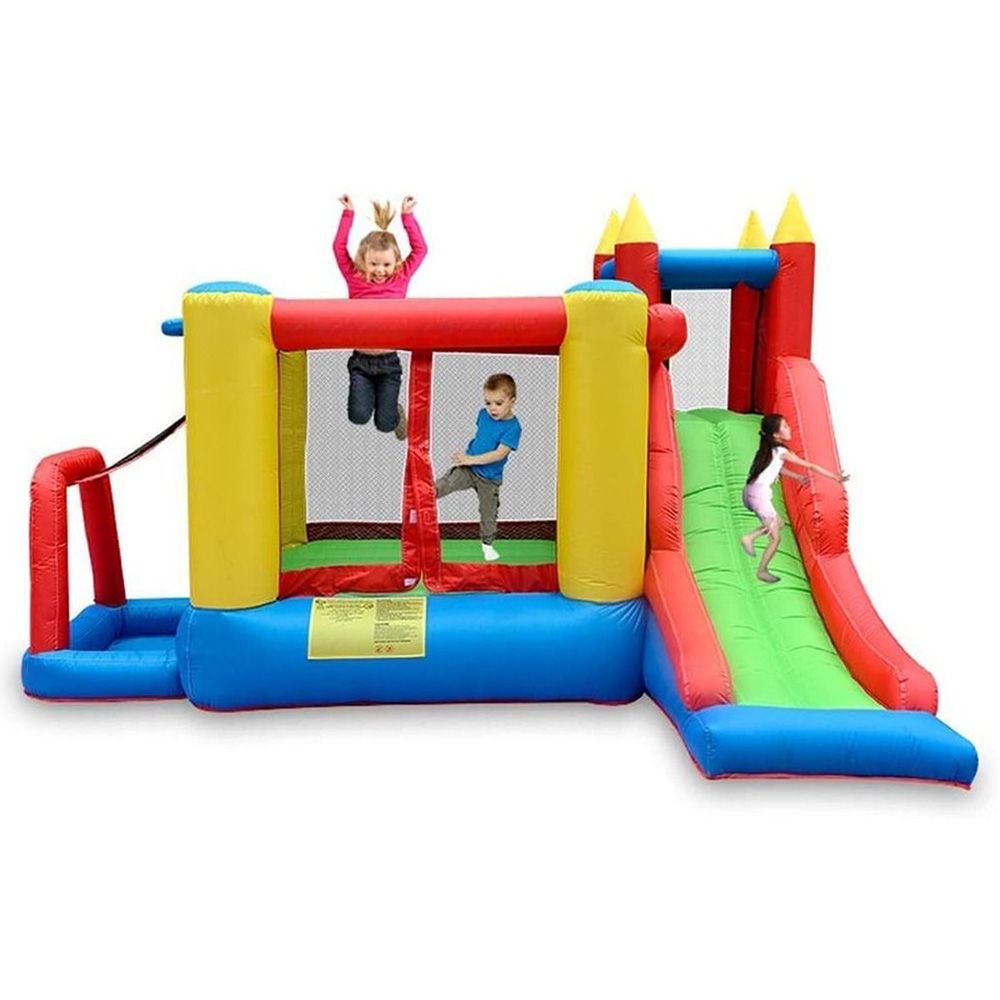 Myts - Inflatable Mega Bouncer Trampoline With Slide 