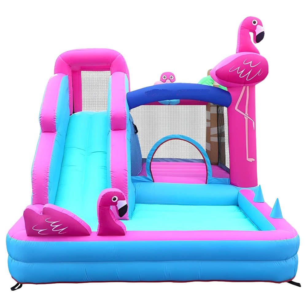 Myts - Swan Inflatable Mega Bouncer With Slide 