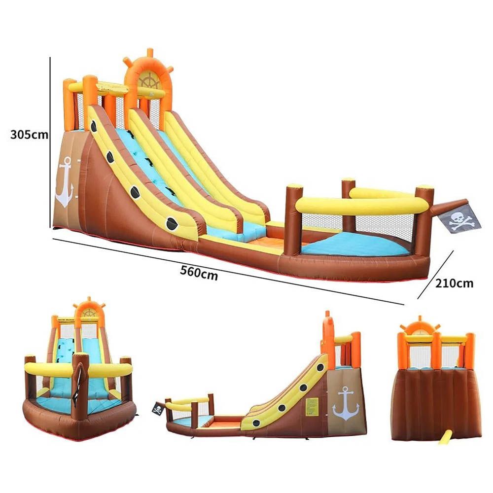 Myts - Pirates Inflatable Mega Bouncer With Slide 