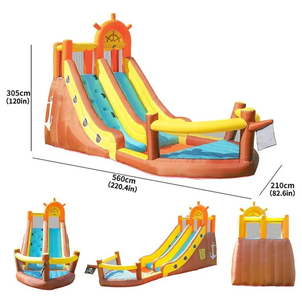 Myts - Pirates Inflatable Mega Bouncer With Slide 