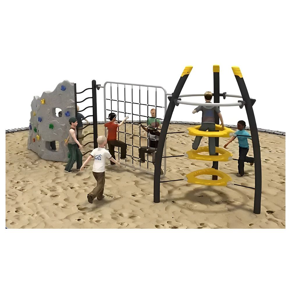 Myts - Kids Gym Backyard Rock Climber Series - Grey