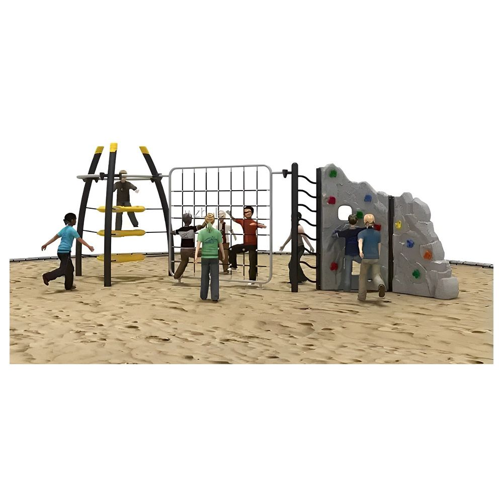 Myts - Kids Gym Backyard Rock Climber Series - Grey