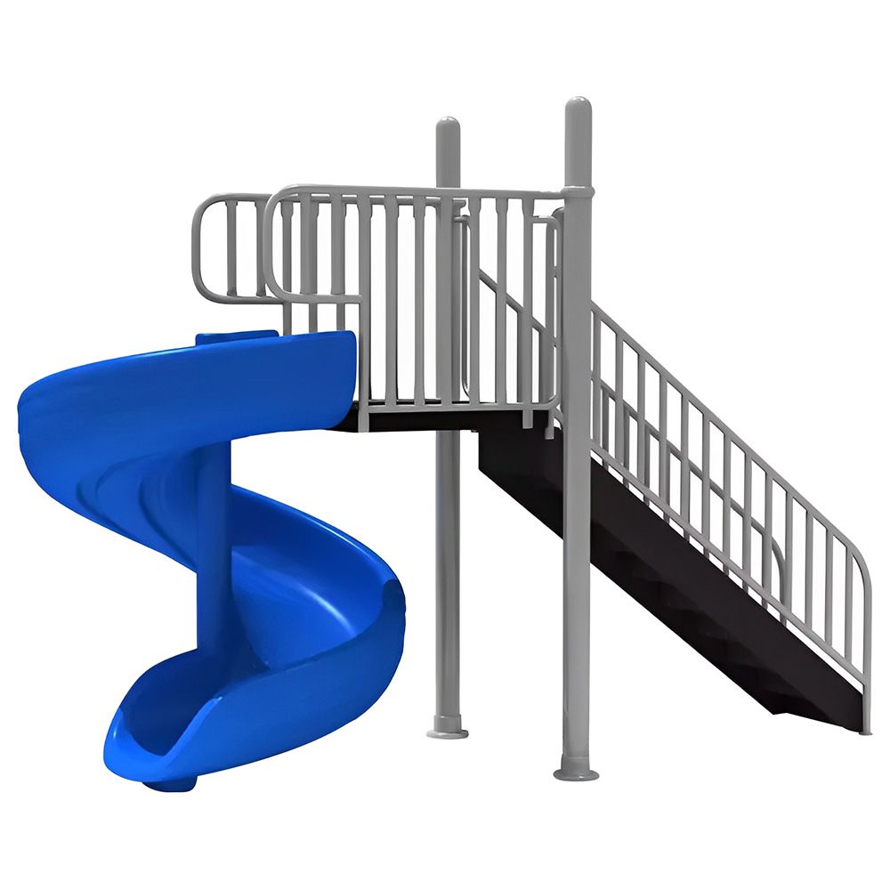 Myts - Outdoor Spiral Kids Slide - Assorted