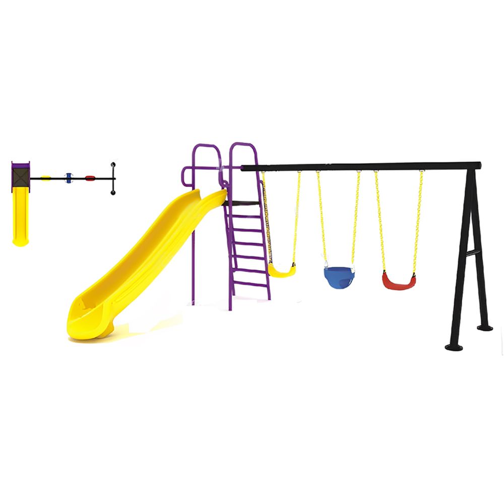 Myts - Play Slide & Swings For Kids - Assorted