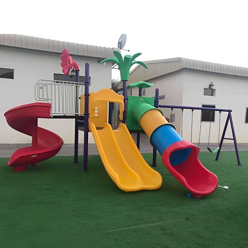 Myts - Activity Playcentre With Slides And 3 Swings